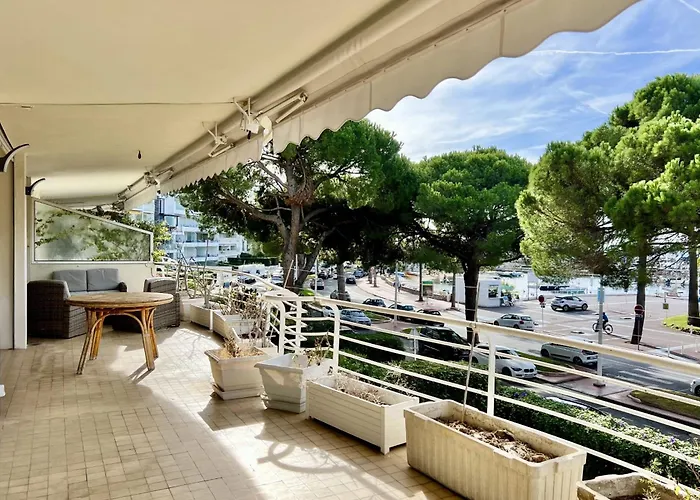 Apt In Pointe Croisette Beach & Large Terrace דירה *
