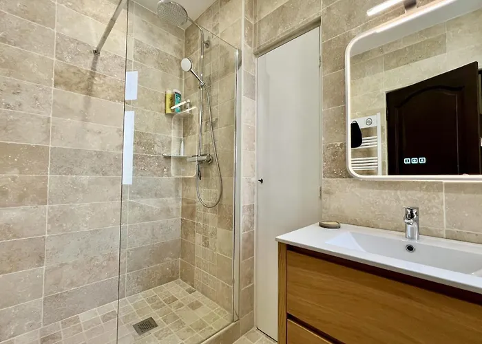 アパート Apt In Pointe Croisette Beach & Large Terrace *